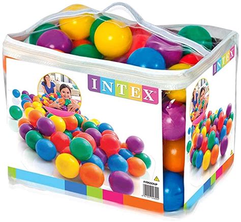 Intex 3 18 Fun Ballz 100 Multi Colored Plastic Balls