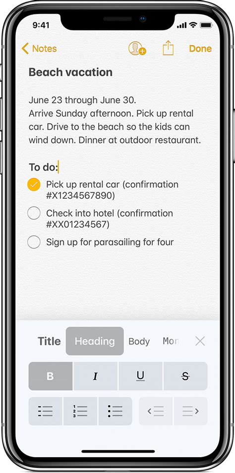 Use Notes On Your Iphone Ipad And Ipod Touch Apple Support