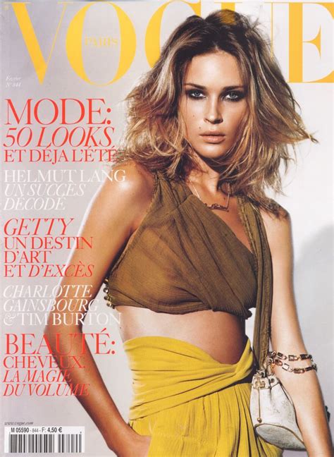 Erin Wasson Throughout The Years In Vogue Vogue Magazine Covers