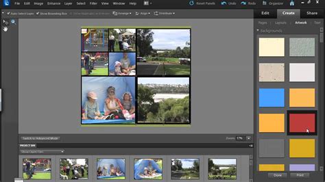 If a photo has a lock icon on it, or a dollar sign, you probably need to pay to get access to the filter. Create a Photo Collage in Photoshop Elements - YouTube