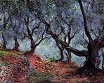 Grove of Olive Trees in Bordighera, 1884 - Claude Monet - WikiArt.org