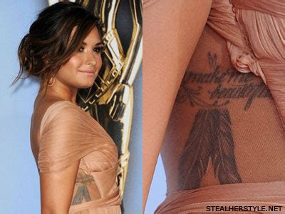 Demi lovato got a tattoo of a lion's face on the back of her left hand in august 2017. Creepy Pics Tattoo Desings: Demi Lovato Tattoo Designs