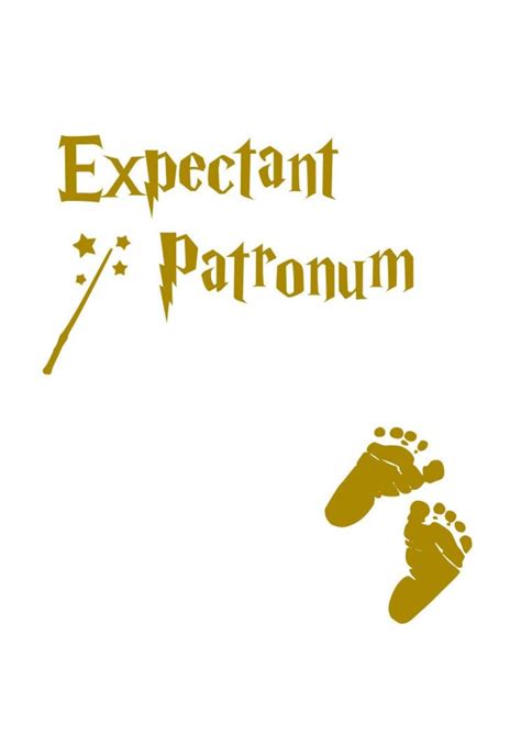 Expectant Patronum SVG And Png Etsy