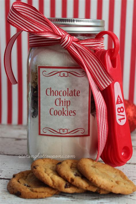 Chocolate Chip Cookie Mix In A Jar Recipe And Free Printable Labels