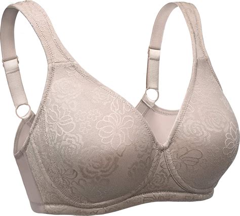 Wingslove Womens Comfort Minimizer Bra Wirefree Non Padded Seamless