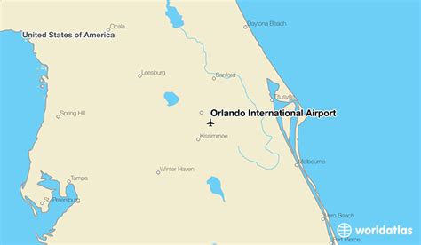 Orlando International Airport Mco Worldatlas