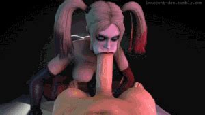 Harley Quinn Gives A Blowjob XXX Image Best