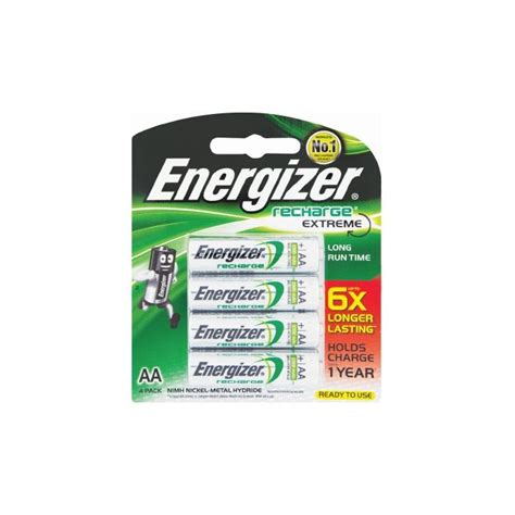 Energizer Aa Rechargeable Battery 4pack 2300mah 15rp42300 Hifi