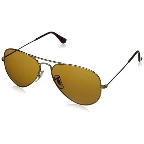 Ray Ban Aviator Classic Rb3025 Unisex Gold Frame Brown Classic 62mm Lens Sunglasses Overstock