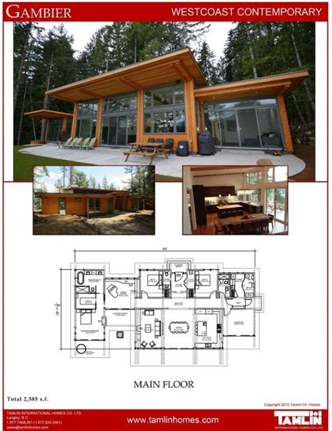 Contemporary Designs Tamlin Timber Frame Homes Prefab Homes House