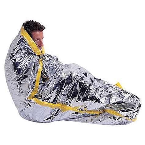 Emergency Survival Mylar Sleeping Bag 84 X 36 Emergency Blankets