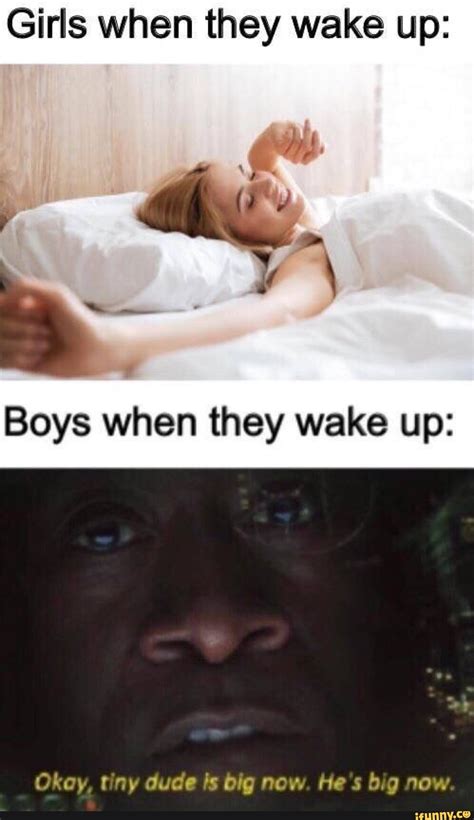Waking Up Meme Template