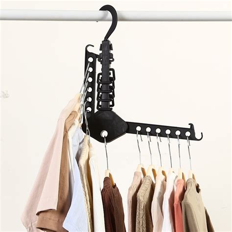 Multi Functional Space Saving Folding Clothes Hanger Clothing Magic