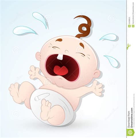 Baby Crying Stock Photo Image 24338910