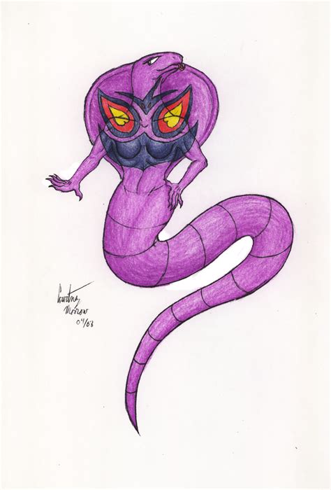 Arbok Color By Chobaryu On Deviantart
