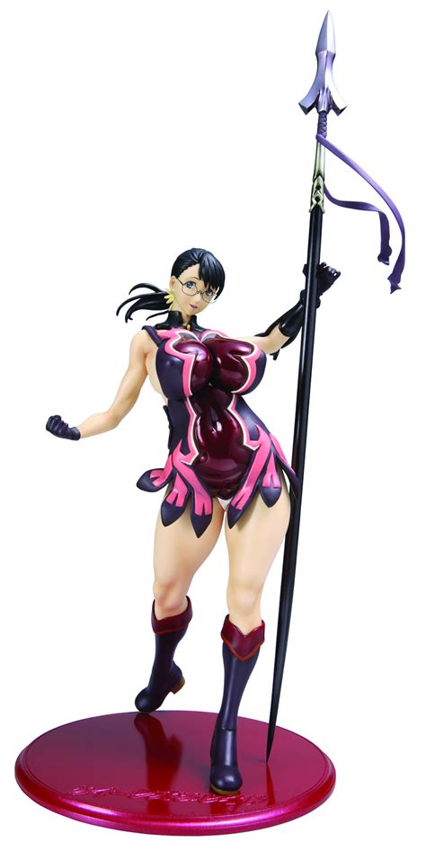 Mar158422 Queens Blade Cattleya Passion Red Ex Model Pvc Fig