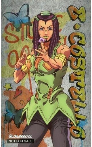 Character Card エルメェス Costelloe Drawing Special Card Jojos Bizarre Adventure Vol 6 Stone Ocean