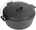 Segretto Cookware Easy Clean Cast Iron Dutch Oven, 7-Quart