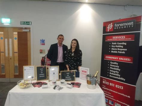 Nottingham Based Foremost Security Attends The Leicestershire Business