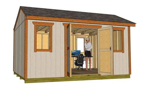12x16 Shed Plans You Can Build Epic Saw Guy