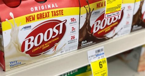 Boost Nutritional Drink 6 Packs Only 249 After Cvs Rewards When You