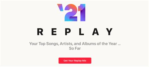 Apple Music Replay 2021 Reveals Your Top Songs Artists Albums And More