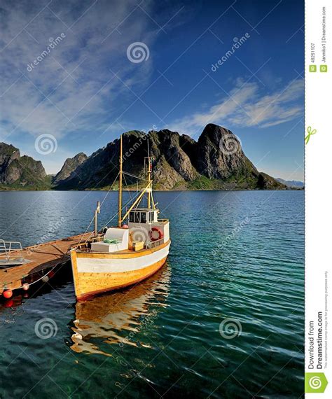 Beautiful Landscape Of Norway Scandinavia Stock Image Image Of Algae
