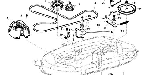 John Deere Lx277 Mower Deck Belt Diagram