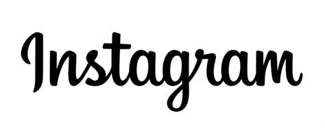 Instagram Font And Instagram Logo