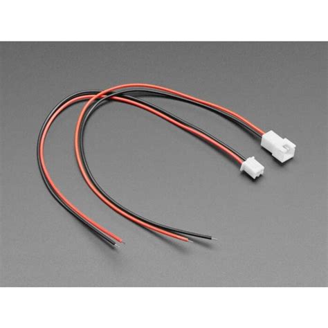 2 5mm Pitch 2 Pin Cable Matching Pair JST XH Compatible Adafruit