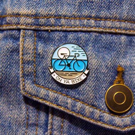 On Ya Bike Pin Badge Bicycle Cycling Bike Mountain Bike Hobby