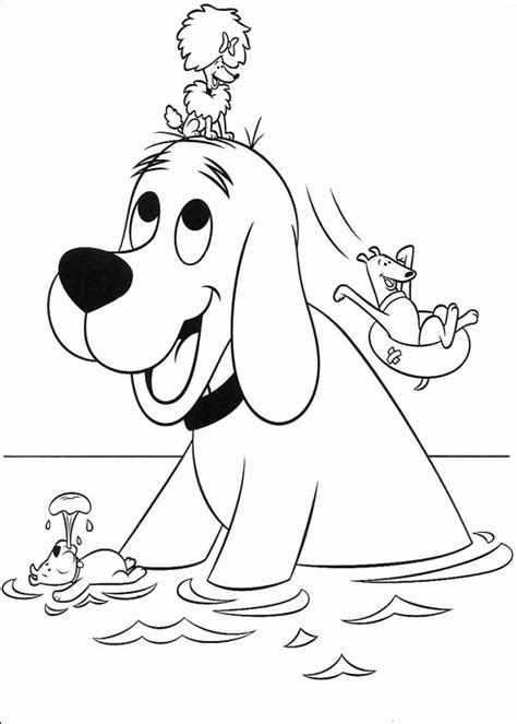 Printable Clifford The Big Red Dog