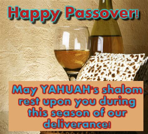 Passover (pesach) celebrates the deliverance of the jewish people from slavery in egypt. Yahuah's Passover. Free Happy Passover eCards, Greeting Cards | 123 Greetings