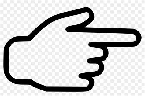 Finger Pointing Right Png Free Png Pointing Fingers Clip Art Download
