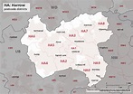 Map of HA postcode districts – Harrow – Maproom
