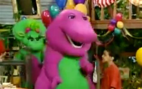 Meet The Face Behind The Barney The Dinosaur Suit