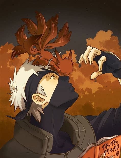 Kakashi And Nine Tailed Fox ~ Naruto Pics Pinterest