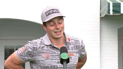 Viktor Hovland Us Masters Viktor Hovland Leads Four Amateurs Into The Masters Weekend