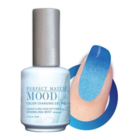 Perfect Match Mood Gel Polish Sparkling Mist Mpmg26 Nail Supply Md