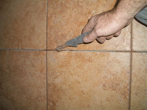 How To Remove Excess Grout From Tile F