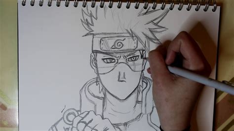 Kakashi Hatake Speed Drawing Speeddrawing Naruto Kakashihatake