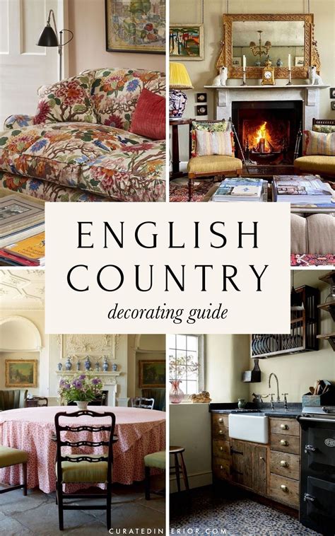 A Quintessential English Country Style Decor Guide