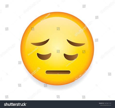 High Quality Emoticon On White Background Stock Vector Royalty Free