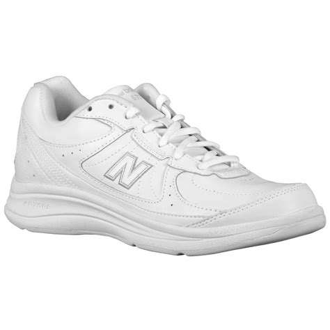 New Balance Leather 577 Womens Running Shoes White Size 100 Lyst