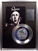 Queen - We are the Champion - 7" Single Elektra Records platinum plated ...