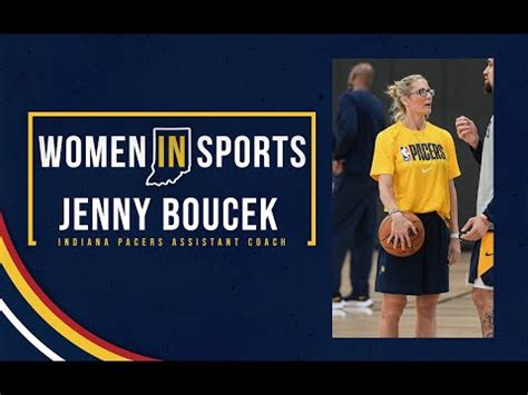 Women In Sports Pacers Assistant Coach Jenny Boucek Youtube