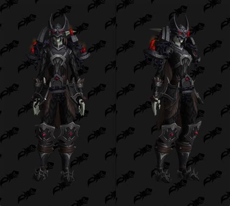 Mail Venthyr Covenant Revendreth Shadowlands Armor Set - Notícias do Wowhead