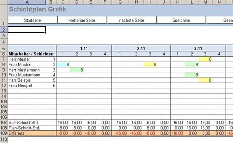 Vorlagen für dienstplanung, stundenzettel, schichtplanung, urlaubsplanung. Excel-Tool: RS Dienstplanung