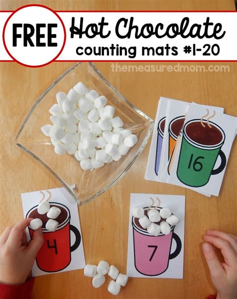 Hot Cocoa Number Activity Sheets Free Printable By The Art Kit My Xxx