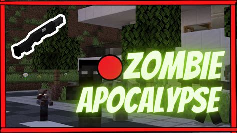 Minecraft Zombie Apocalypse Server Live🔴 Minecraft Minecraftserver